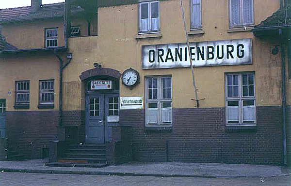 Bf Geesthacht als Oranienburg, 1963